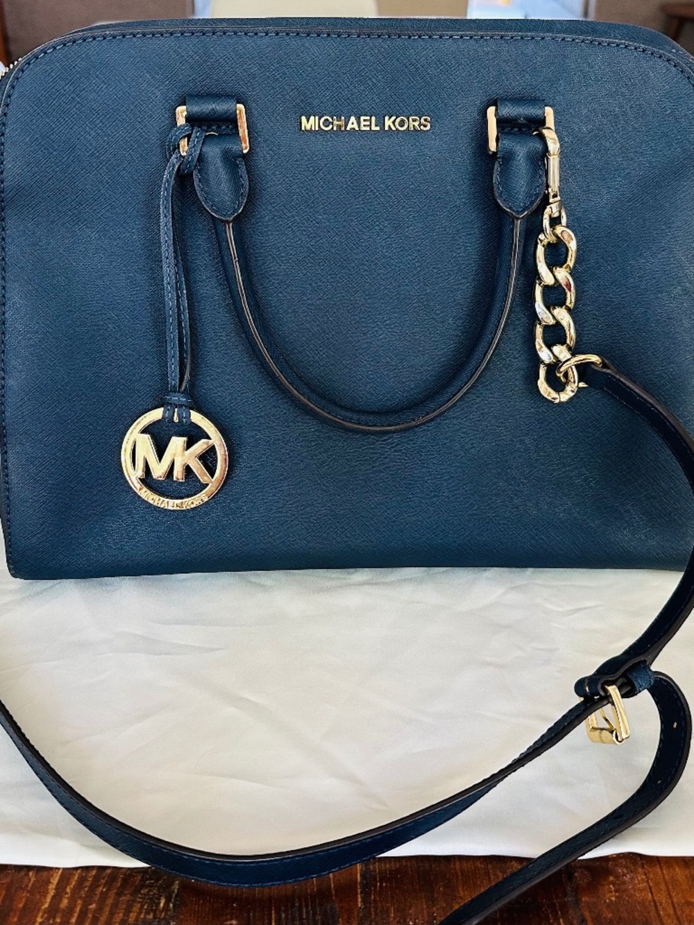 Michael Kors Aston medium satchel